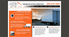 Desktop Screenshot of peachtreetransportationinc.com